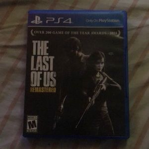 The Last Of Us Remastered for ps4